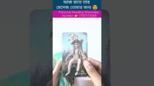 Leia mais sobre o artigo আজ রাতে তার মেসেজ তোমার জন্য😍 #currentfeelings #tarot #bengalitarotreading #reeltarot #shortsvedio