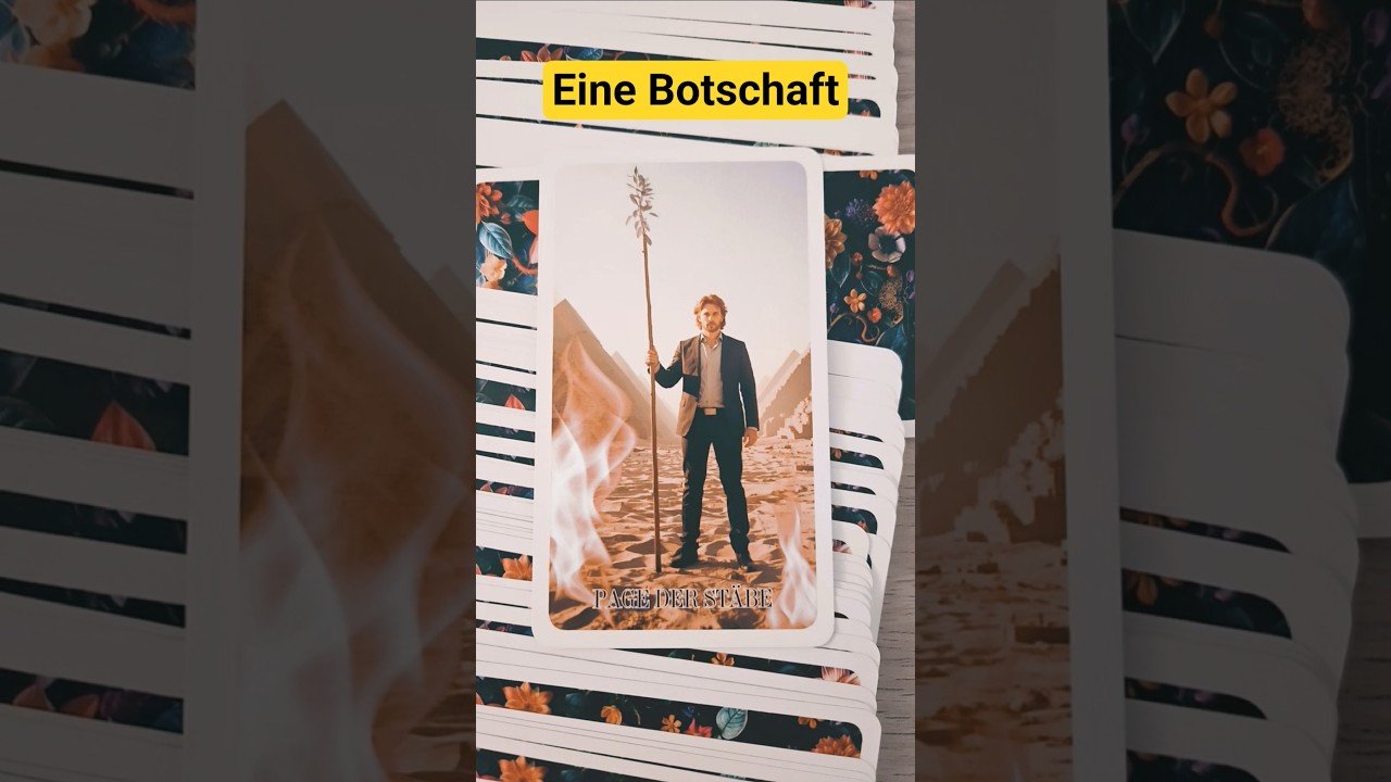 No momento, você está visualizando Botschaft für Dich #tarotcards #tarotreading #youtubeshorts #liebe #kartenlegen #tarotreader