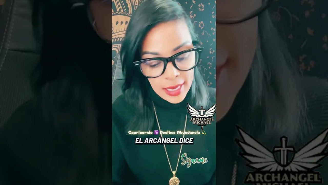 No momento, você está visualizando Capricornio ♑️   | San Miguel Arcángel: Mensaje para Ti Hoy 🔮✨ #tarot #shortsvideo