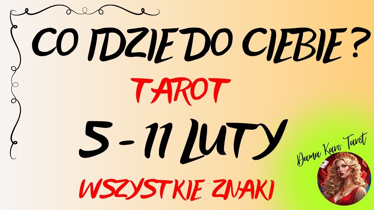 No momento, você está visualizando CO IDZIE DO CIEBIE ? (od 5 do 11 lutego 2026) – TAROT – Wszystkie znaki ✨🌞♦️☺️
