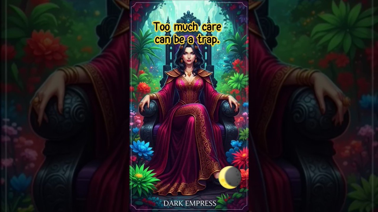 No momento, você está visualizando Dark Empress #shorts #tarot #trending #foryou #viral #dark #shadow
