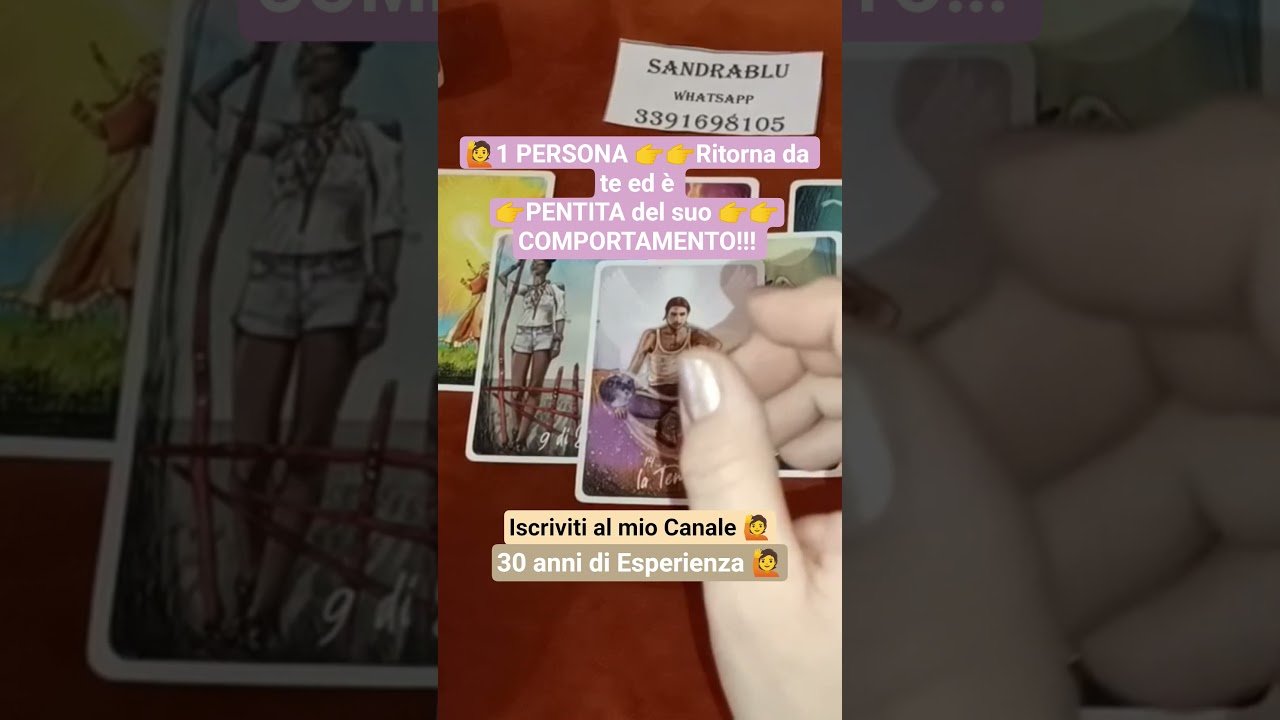 No momento, você está visualizando 🙋1 PERSONA ritorna da te ed è  pentita del suo COMPORTAMENTO!!Ti dò il suo segno zodiacale ♏🦂