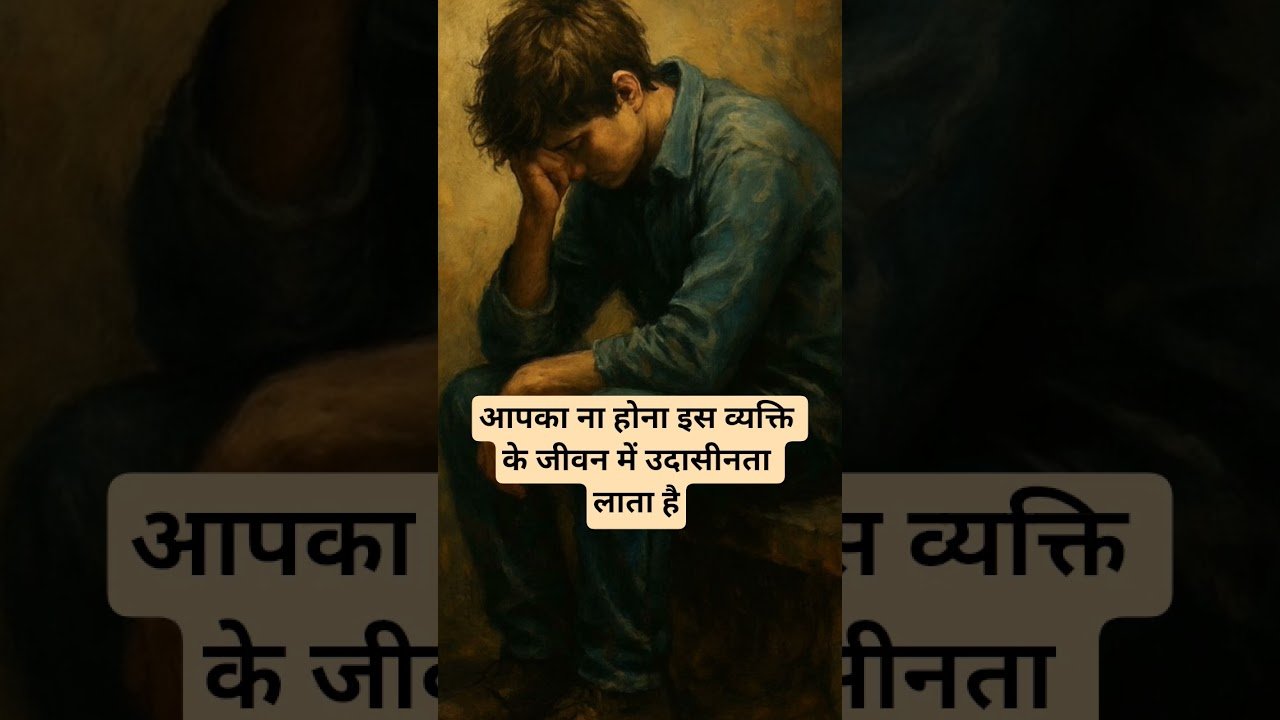 No momento, você está visualizando 💔आपका ना होना इस व्यक्ति के जीवन में उदासीनता लाता है😭#111 #love #video #ytshorts #shorts #tarot