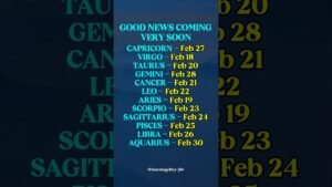 Leia mais sobre o artigo February Goods News Coming Very Soon #zodiac #zodiacsigns #astrology #horoscope #tarot