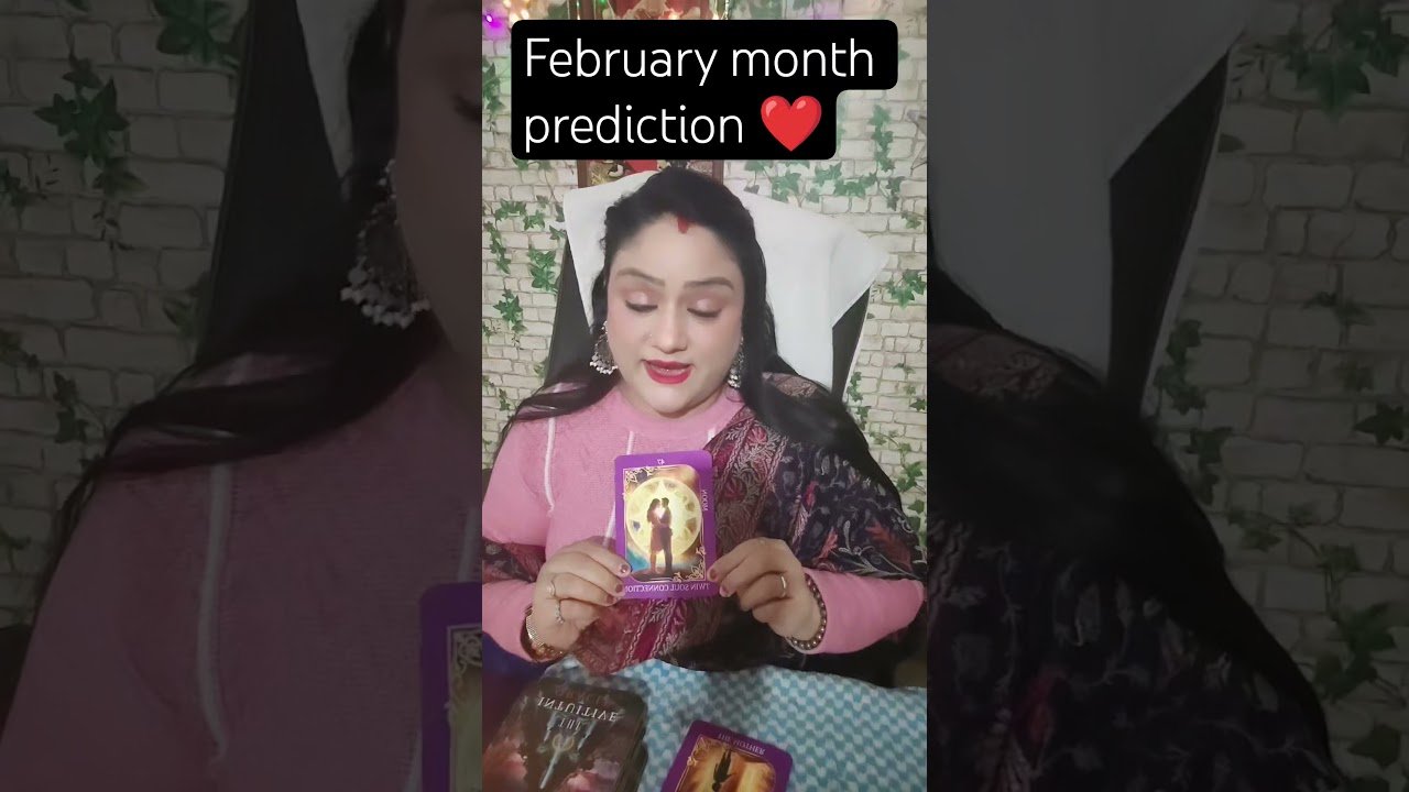 No momento, você está visualizando February month prediction ❤️#tarot #divine #universe #shorts