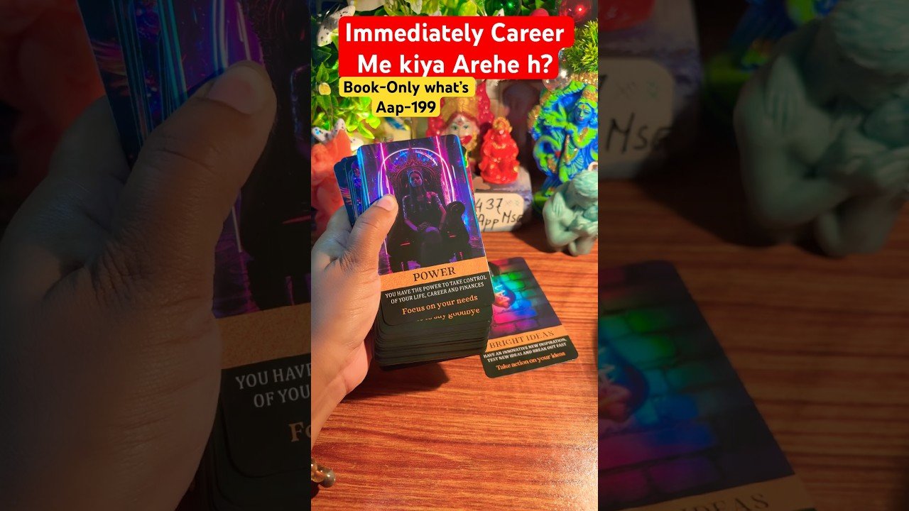 No momento, você está visualizando Immediately Career Me Kiya Hoga? 🎁🦋🌻🍀🌺#tarot #curentfeelings #fortunetelling #viralvideo