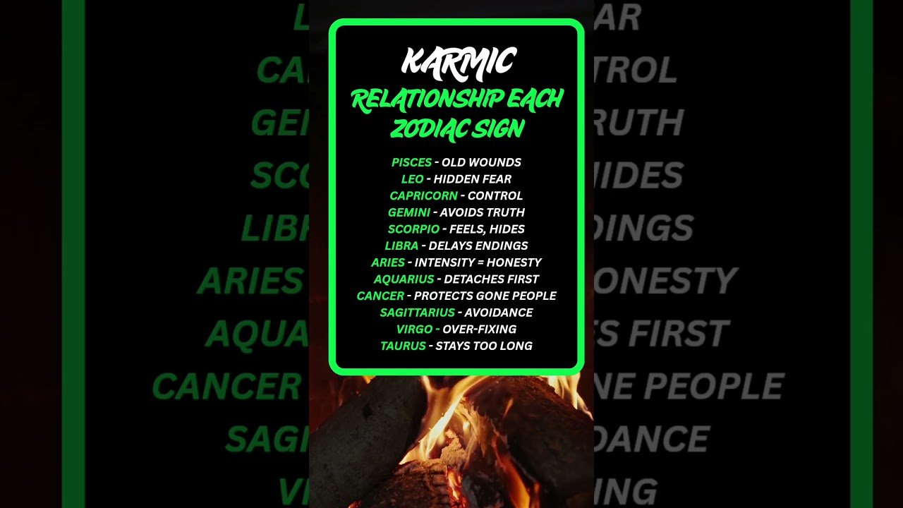 No momento, você está visualizando Karmic Relationship Each Zodiac Sign #zodiac #astrology #tarot #horoscope #facts #fyp #astro