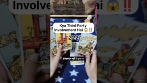 Leia mais sobre o artigo Kya Third Party Involvement Hai 😱‼️#shorts #ytshorts #tarot #couple