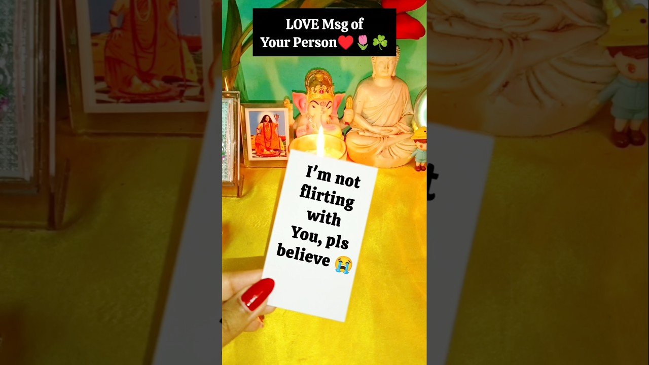 No momento, você está visualizando Love Msg🌹🌿♥️ #tarot #tarotreading #love #soulmate #twinflame #dmtodf #twinflames ‎⁨@Tarot.Speaks