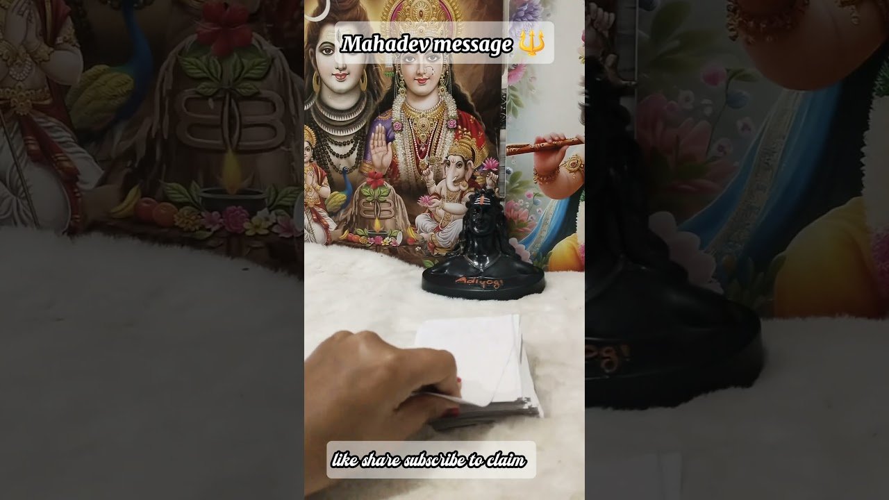 No momento, você está visualizando Mahadev 🔱 message for you 💫#tarot #tarotreading #tarotworld1111 #trendingshorts