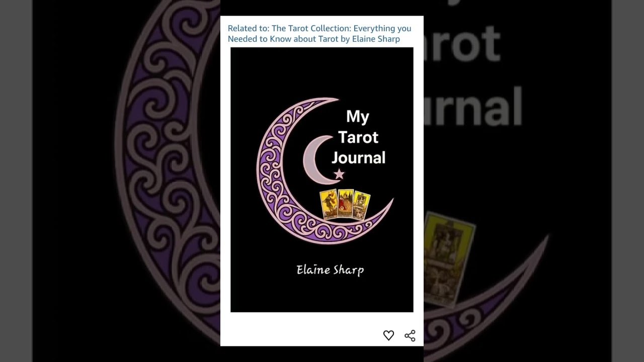 No momento, você está visualizando My Tarot journal at Amazon https://amzn.eu/d/04fim0wA #tarot #tarotbook