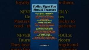 Leia mais sobre o artigo Never Reject, Trust or Lose These Zodiac Signs | Most Loyal And Rare Personalities #zodiac #tarot