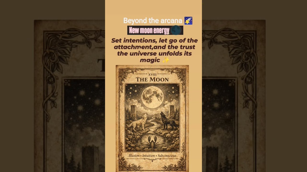 No momento, você está visualizando New moon energy 🌑 Guidance 💟 #beyondthearcana #tarotcaards #tarot #tarotreading #shortsvideo