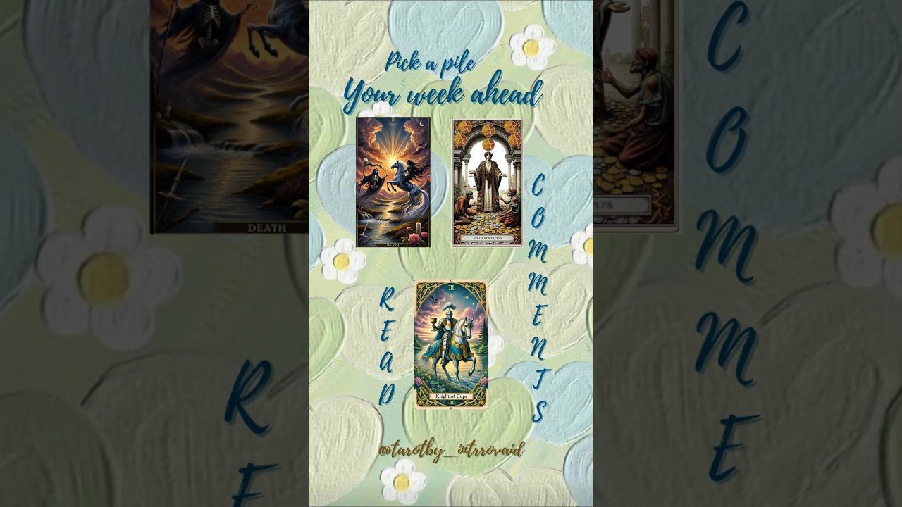 No momento, você está visualizando Pick A Pile Tarot | Your Week Ahead | Career, Love And Money Guidance #tarot