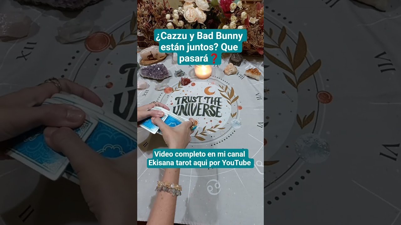 No momento, você está visualizando ¿QUÉ PASÓ ENTRE CAZZU Y BAD BUNNY❓️¿ESTUVIERON JUNTOS DESPUÉS DE CANTAR❓️💕💕  #tarot #cazzu #badbunny