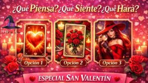 Leia mais sobre o artigo 🔮💖¿QUÉ PIENSA?, ¿QUÉ SIENTE?, ¿QUÉ HARÁ?.🔮💖TAROT INTERACTIVO ESPECIAL SAN VALENTÍN.