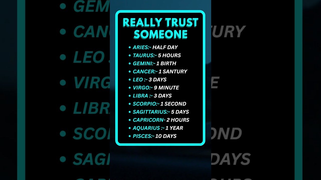 No momento, você está visualizando Really Trust Someone #signs #zodiac #zodiacsigns #horoscope #tarot #horoscope #facts #fyp