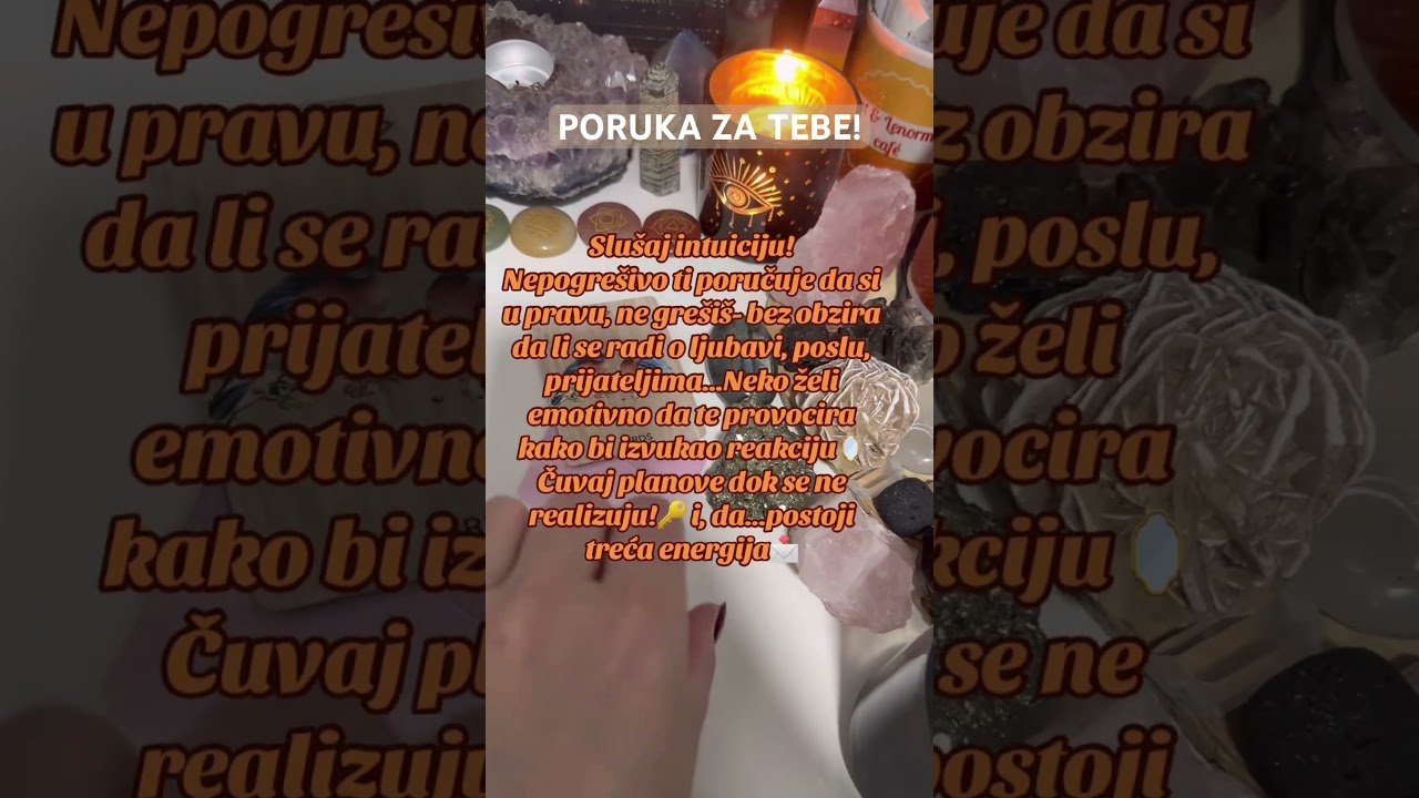 No momento, você está visualizando Saznaj sada! Pisi u komentaru: Istina! #tarotreadings #tarot #tarotodgovori #tarotreader #astrology