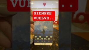 Leia mais sobre o artigo SIEMPRE VUELVE… Que harás tú ? ✨#tarot #amor #fe #parati #fyp