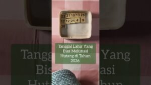 Leia mais sobre o artigo Tanggal lahir yang bisa melunasi hutang di tahun 2026 💵 #tarot #tarotreading #gemintangtarot