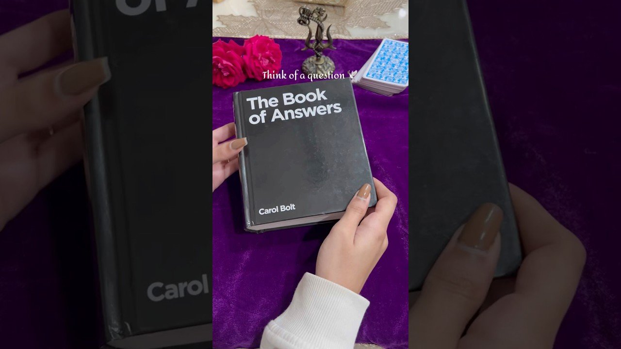 No momento, você está visualizando The Book of Answers 🌸 #tarot #angelmessages #viral #explore #divine #shorts #foryou