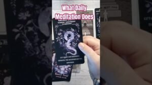 Leia mais sobre o artigo This 5-minute practice changes everything #tarot #meditation #healing