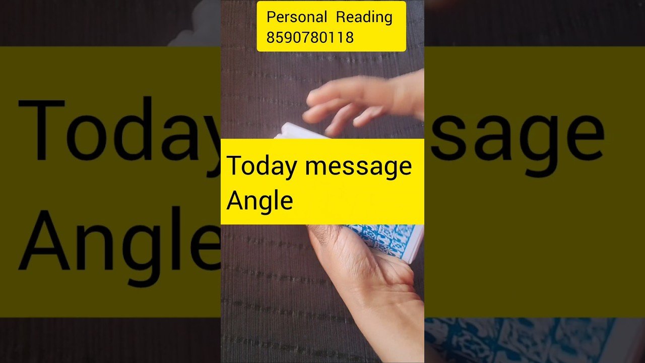 No momento, você está visualizando Today  Message Angle 🙏#tarot#tarotreading#timelessreading#timelessreading