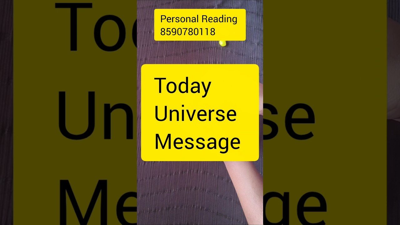 No momento, você está visualizando Today message 🙏#shorts #tarot #collectivereading #timelessreading #generalreading #tarotguidance