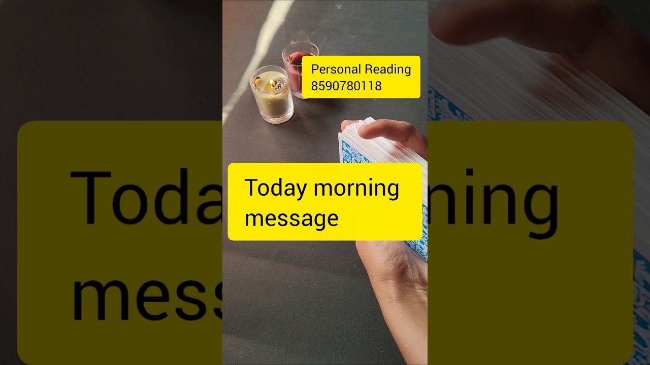 No momento, você está visualizando Today Morning Message🙏#shorts #tarot #timelessreading #collectivereading