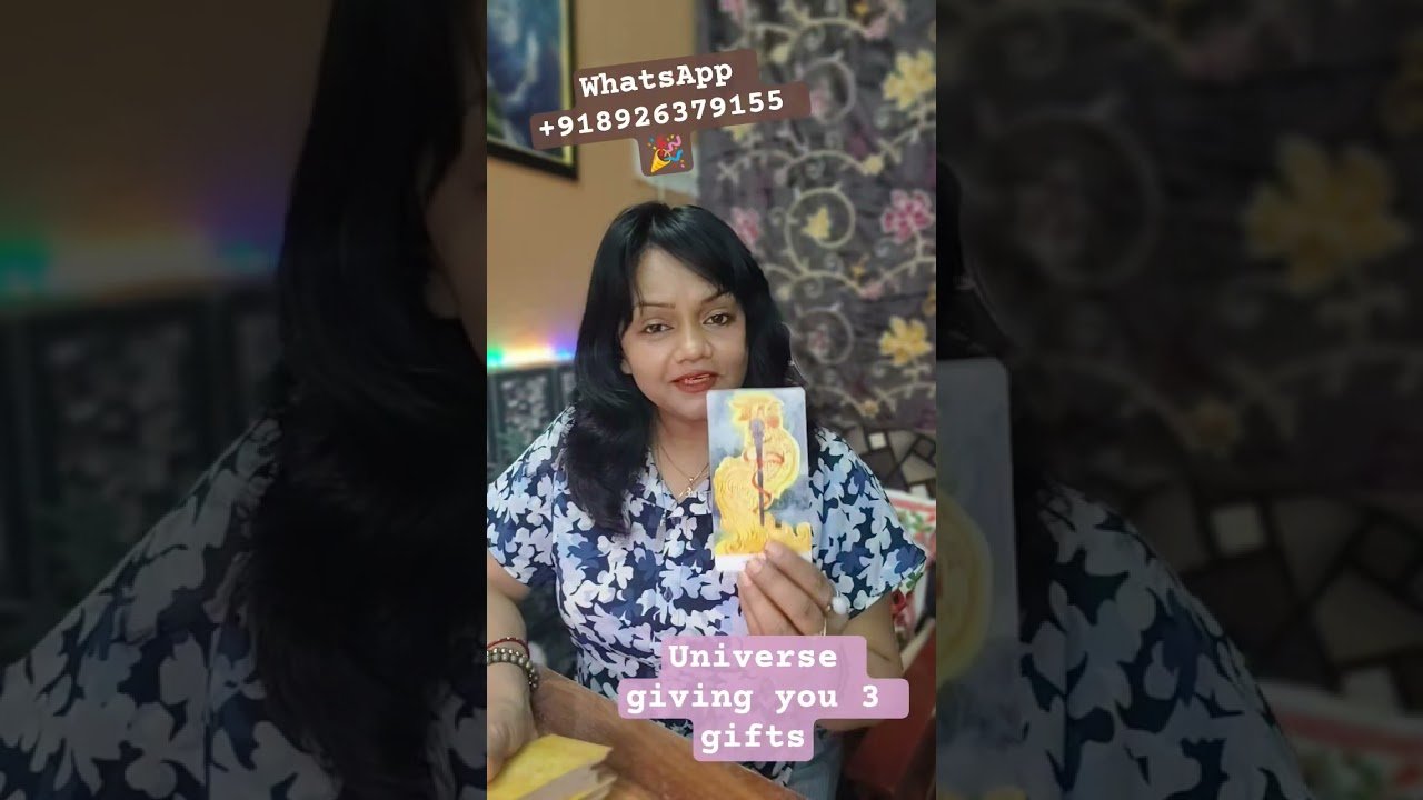 No momento, você está visualizando UNIVERSE GIVING YOU 🎁 3 GIFTS #tarot #nocontactreading #NEWJOB #career #opportunity 🧧