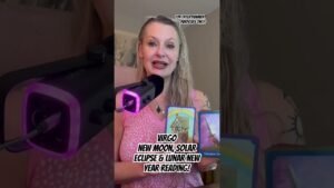 Leia mais sobre o artigo Virgo New Moon Solar Eclipse & lunar New Year Read #tarot #spirituality #virgo #foundation #success