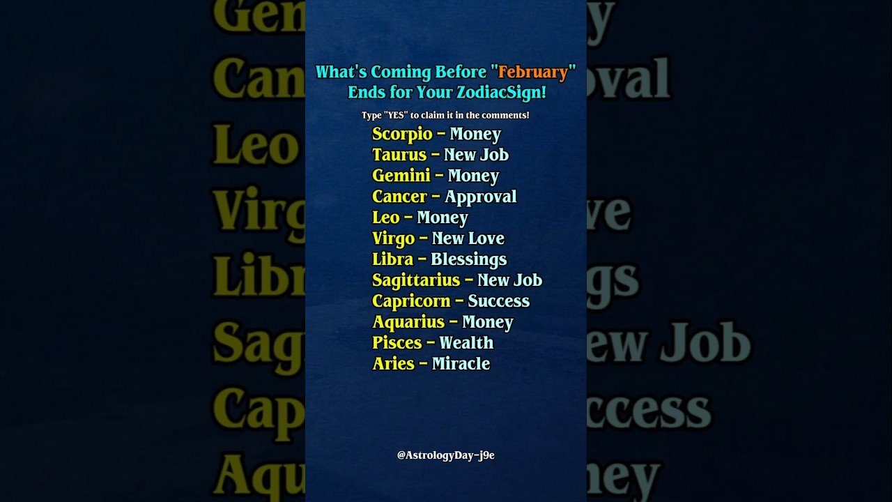 No momento, você está visualizando What’s Coming Before February Ends #zodiac​​ #zodiacsigns​​ #astrology​​ #horoscope #tarot​​