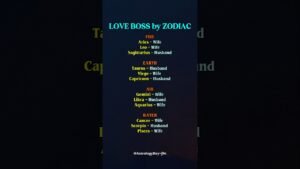 Leia mais sobre o artigo Who Rules Love in Relationships? Zodiac Editions #zodiac #zodiacsigns #astrology #horoscope #tarot