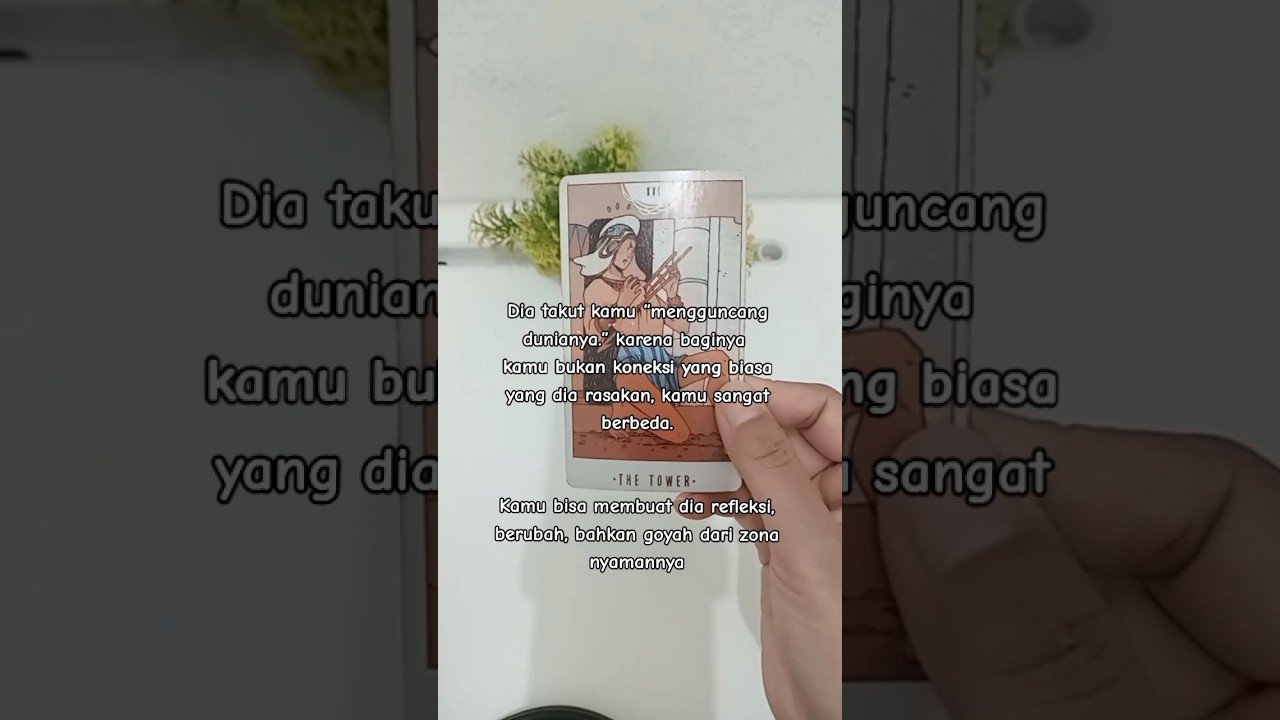 No momento, você está visualizando Yang dia takuti sehingga membuatnya menjauh darimu #tarot #tarotreading #shorts