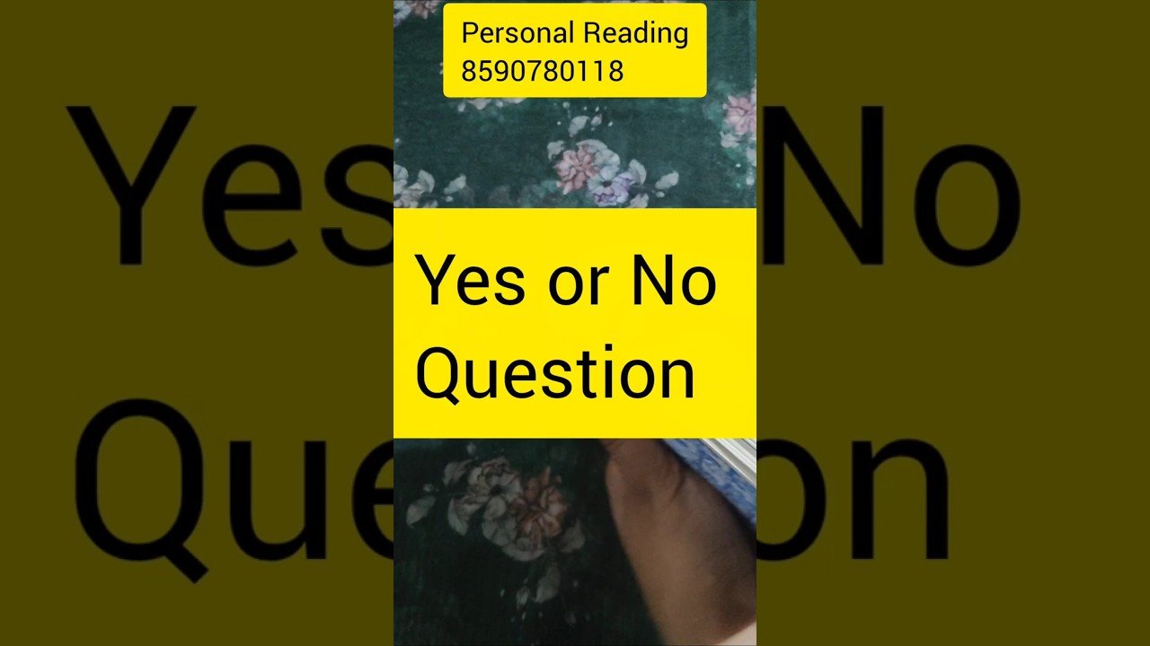 No momento, você está visualizando yes Or No question 🙏#tarot #timelessreading #tarotreading #collectivereading #generalreading
