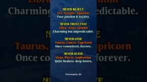 Leia mais sobre o artigo Zodiac Rule You Should Never Ignore #zodiac #zodiacsigns #astrology #horoscope #tarot