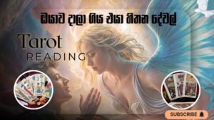 Leia mais sobre o artigo ඔයාව දාලා ගිය එයා දැන් හිතන දේවල් ♥️✨ Tarot Reading Sinhala #tarot #sinhala