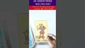 Leia mais sobre o artigo কে তোমাকে নিজের করে পেতে চায়? #tarot #bengalitarotreading #fortunetelling #shortsvedio #reels
