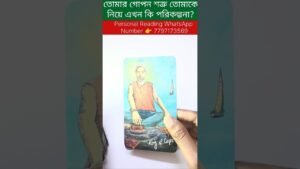 Leia mais sobre o artigo গোপনে শত্রু তোমাকে নিয়ে কি ভাবছে? #tarot #bengalitarotreading #bengalitarotreading #fortunetelling