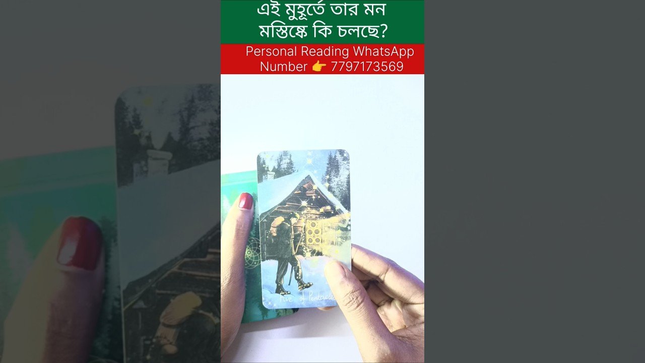 No momento, você está visualizando এই মুহূর্তে তার মন মস্তিষ্কে কি চলছে? #currentfeelings #tarot #bengalitarotreading #reels