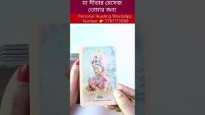 Leia mais sobre o artigo সীতা মায়ের মেসেজ তোমার জন্য😍 #tarot #bengalitarotreading #tarotcardreading #currentfeelings