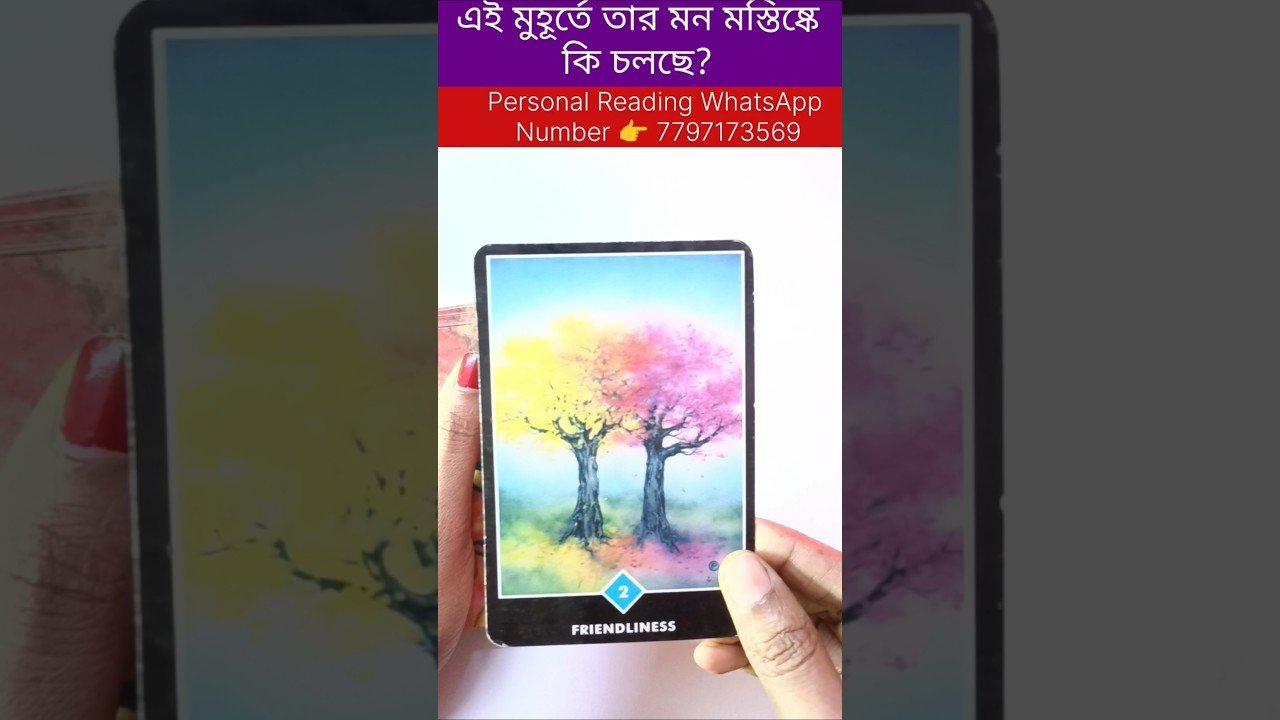 No momento, você está visualizando এই মুহূর্তে তার মন মস্তিষ্কে কি চলছে? #tarot #bengalitarotreading #fortunetelling #tarotreadi