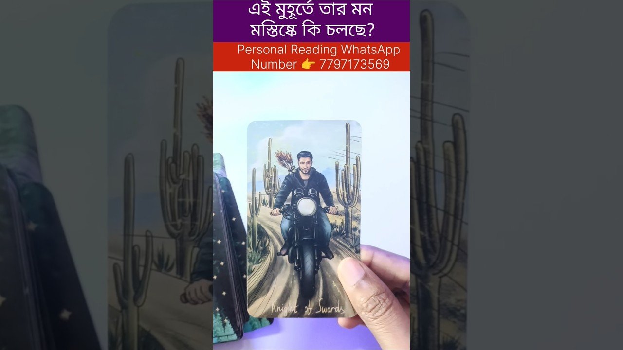 No momento, você está visualizando এই মুহূর্তে তার মনে মস্তিষ্কে কি চলছে? #tarot #bengalitarotreading #tarotcardreading #astrology