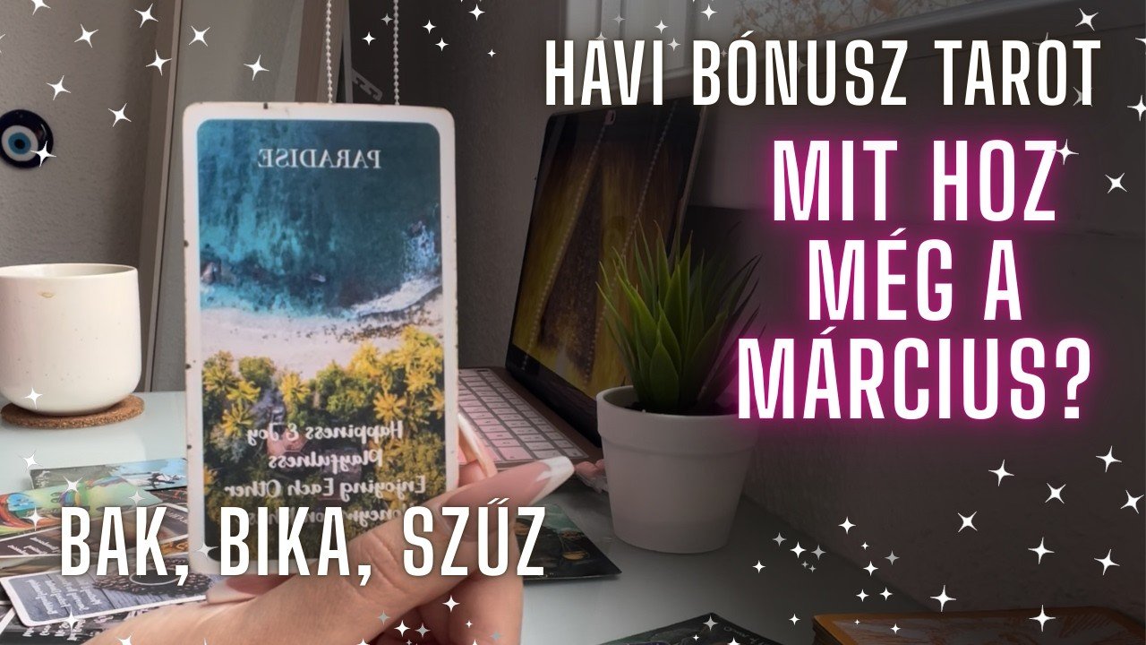 No momento, você está visualizando ✨ Bak, Bika, Szűz Március havi bónusz tarot ✨ szerelem ❤️ egyéb 💸 ✨ Mit hoz még ez a hónap? ✨