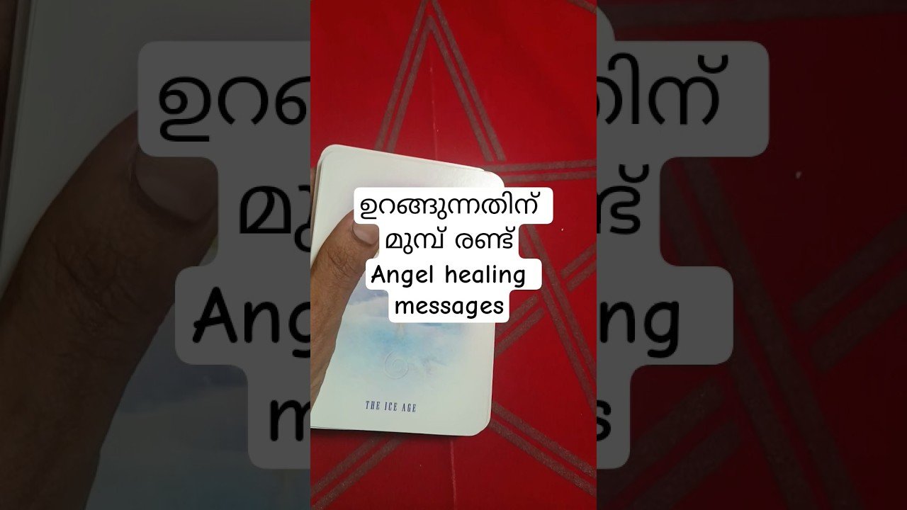 No momento, você está visualizando ഉറങ്ങുന്നതിന് മുമ്പ് രണ്ട് Healing messages #angeloracle #malayalmtarotreading #tarot