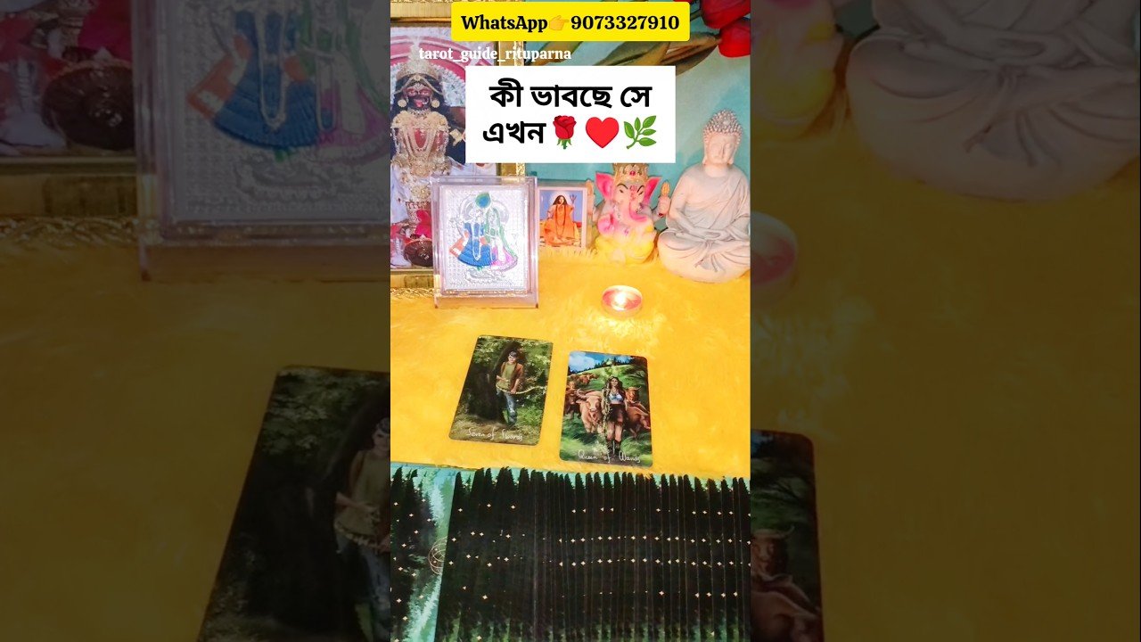 No momento, você está visualizando কী ভাবছে সে এখন🌹♥️🌿 #tarot #tarotshorts #banglatarot #soulmate ‎#tarot @tarot_guide_rituparna