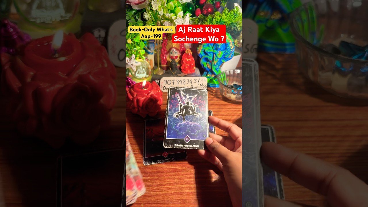 No momento, você está visualizando Ajraat Kiya Sochenge? ⭐️🦋🌺🌻🍀#tarot #curentfeelings #tarotcaards #viralvideo