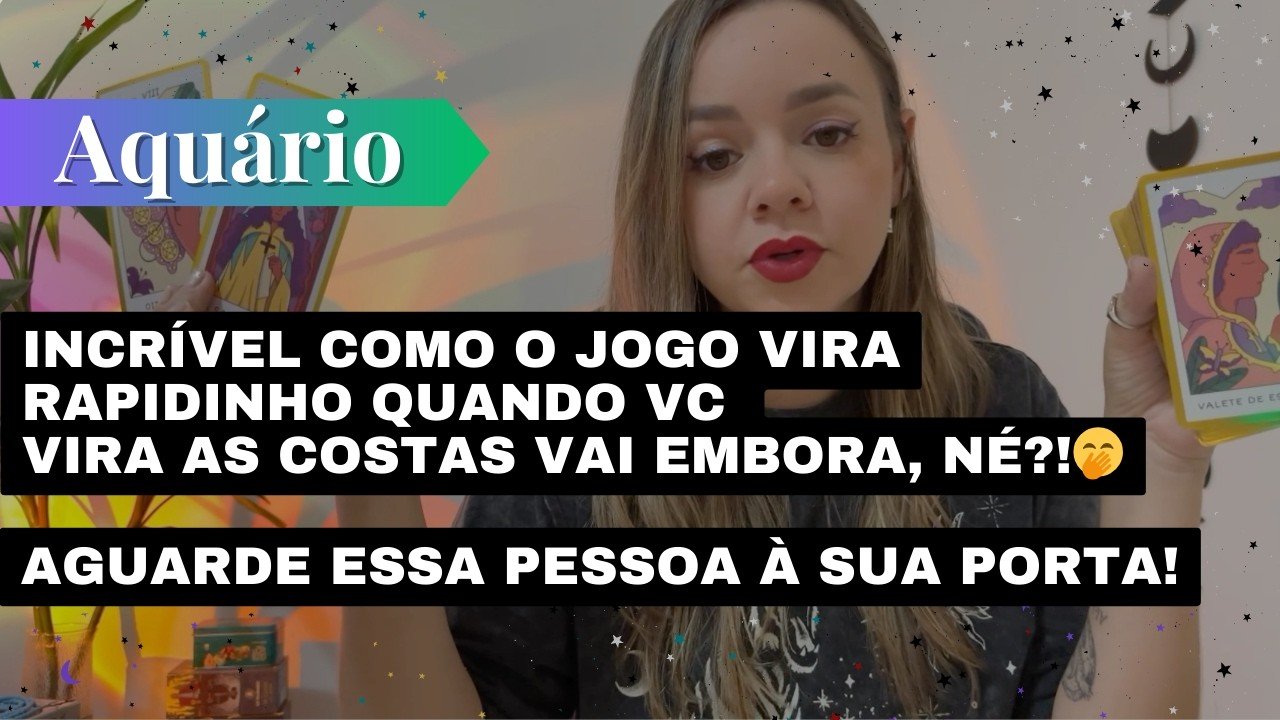 No momento, você está visualizando AQUÁRIO✨INCRÍVEL COMO O JOGO VIRA RAPIDINHO QUANDO VC VIRA AS COSTAS VAI EMBORA, NÉ?!🤭