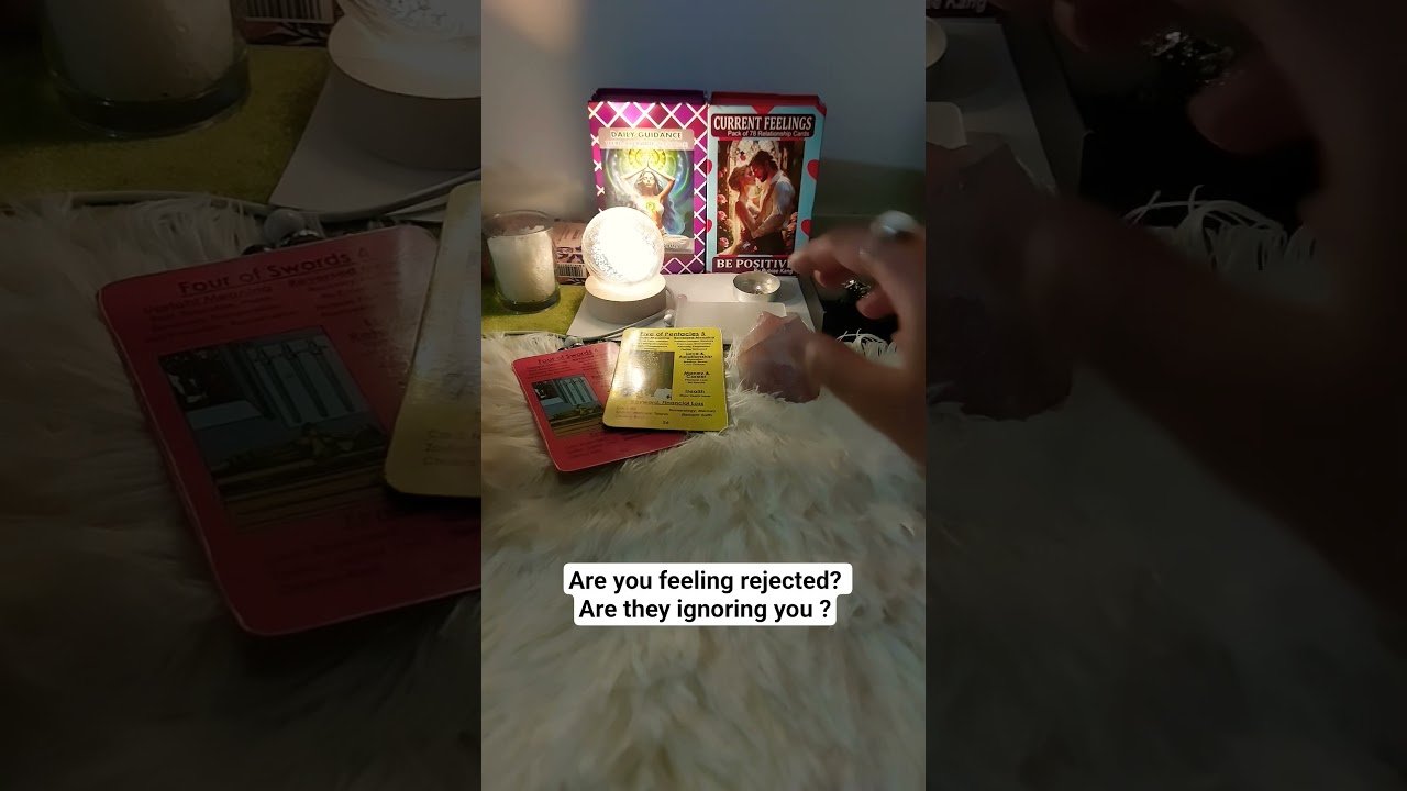 No momento, você está visualizando Are you feeling rejected, are they ignoring you ? #tarot