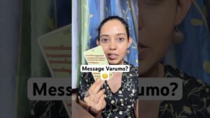 Leia mais sobre o artigo Avar Ningale Message Cheyyumo? 📩 #malayalam #tarot #shorts